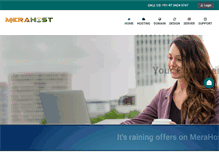 Tablet Screenshot of merahost.org